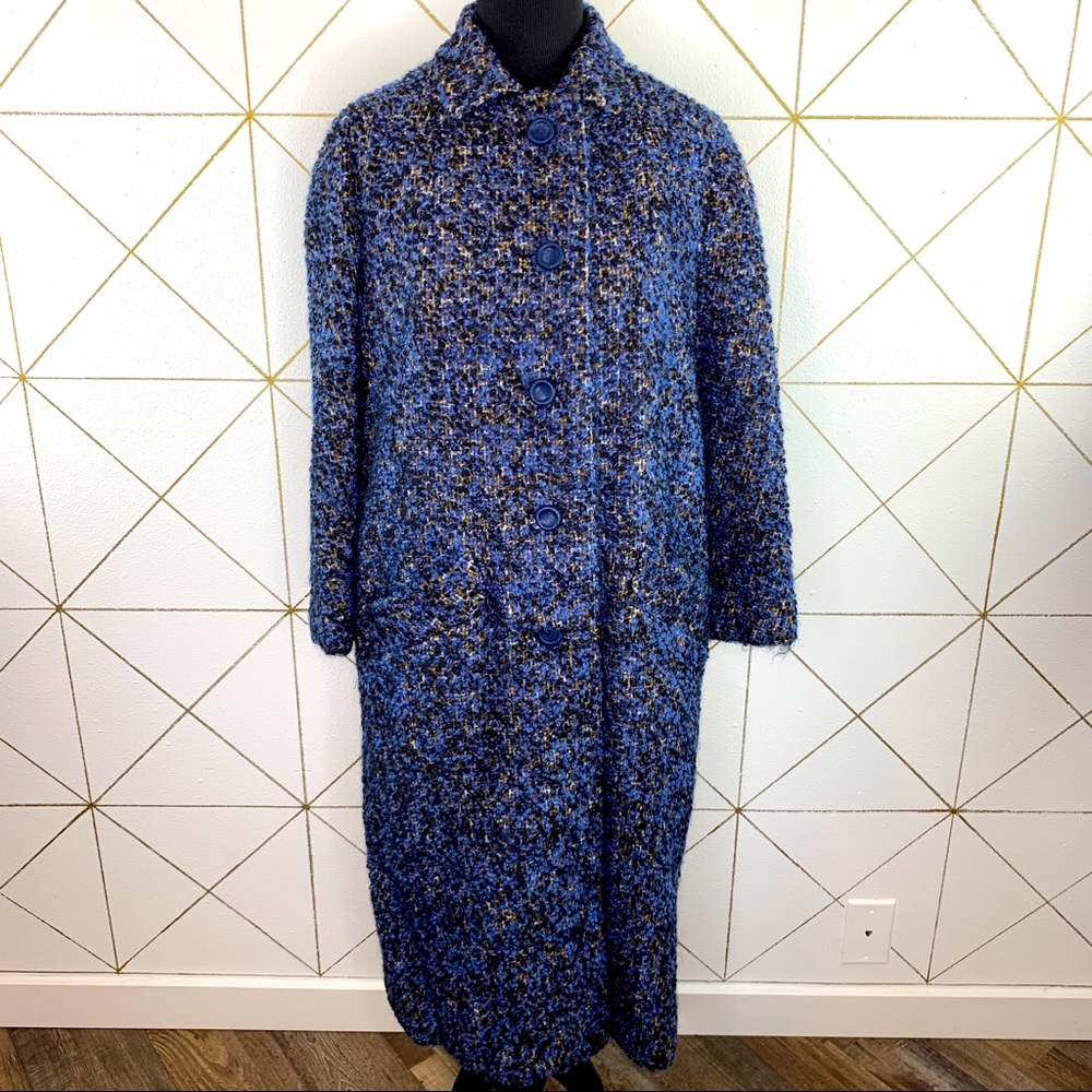 Vintage 60s-70s McBrides of Wenatchee Wa Button Front Car Coat